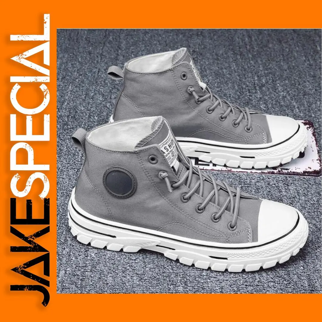 Men's Canvas High Top Casual Sneakers COZOK Model 2025 1 Men's Canvas High Top Casual Sneakers COZOK Model 2025