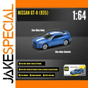 Nissan GT-R R35 1:64 Scale Model Car