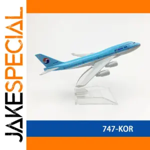 Korean Air Boeing 747 Diecast Model Airplane