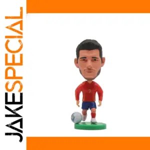 Mini Soccer Player Figurine Red Jersey 7