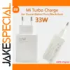 Xiaomi 33W Turbo Fast Charger and Type C Cable