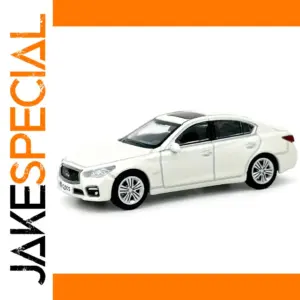 Infiniti Q50S White 1:64 Diecast Model Car