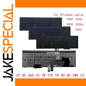 Multilingual Keyboard for Lenovo Thinkpad E550/E560