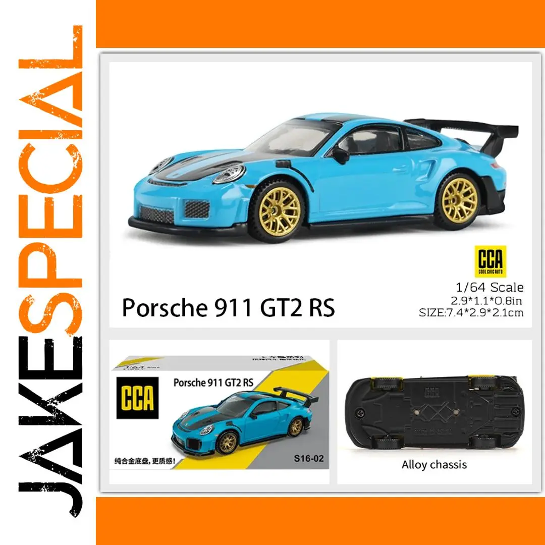 CCA 1:64 Porsche 911 GT2 RS Model Car 1 CCA 1:64 Porsche 911 GT2 RS Model Car