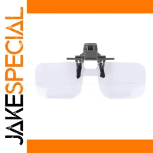 2x Portable Clip-On Magnifying Glass with Headwear