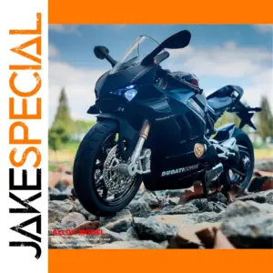 Ducati Panigale V4 Black 1:12 Alloy Model