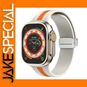 Magnetic Silicone Band for Apple Watch Series 8/7/SE 49mm