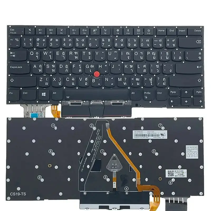 Backlit Keyboard for Lenovo ThinkPad X1 Carbon 7th-8th Gen 4 Backlit Keyboard for Lenovo ThinkPad X1 Carbon 7th-8th Gen - Image 4