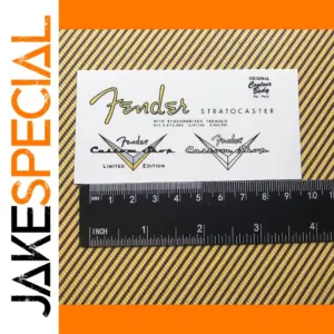 3Pcs Guitar Headstock Decal Stickers Set