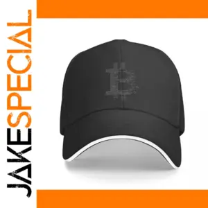 Bitcoin Cryptocurrency Logo Unisex Baseball Cap