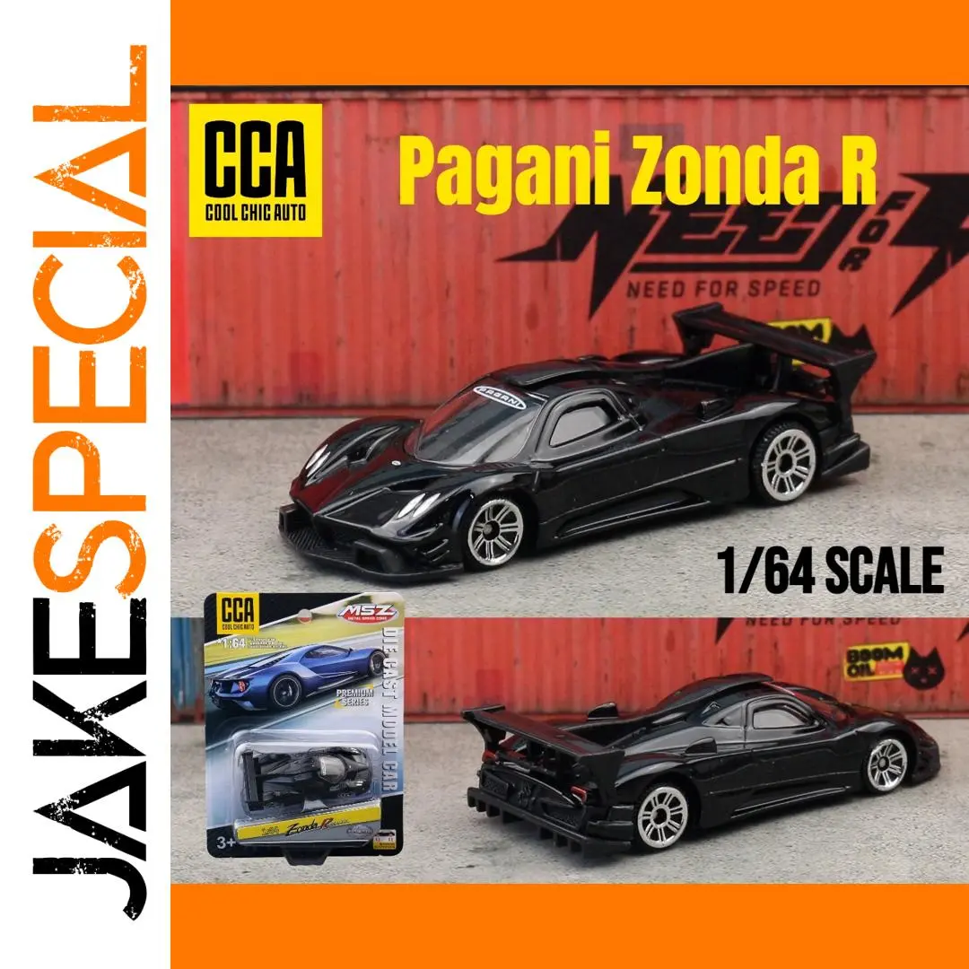 CCA 1/64 Pagani Zonda R Die-Cast Model 1 CCA 1/64 Pagani Zonda R Die-Cast Model