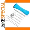 Stainless Steel Portable Tableware Set 7PCS
