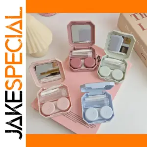 Candy Color Contact Lens Case Set for Travel