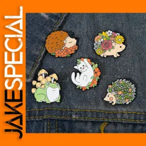 Cute Hedgehog Enamel Lapel Pin for Clothes