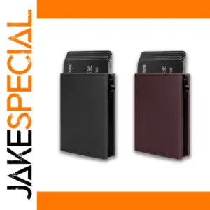 RFID Blocking Magnetic Pop Up Card Wallet