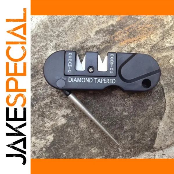 Portable 3-in-1 Knife Sharpener Tool