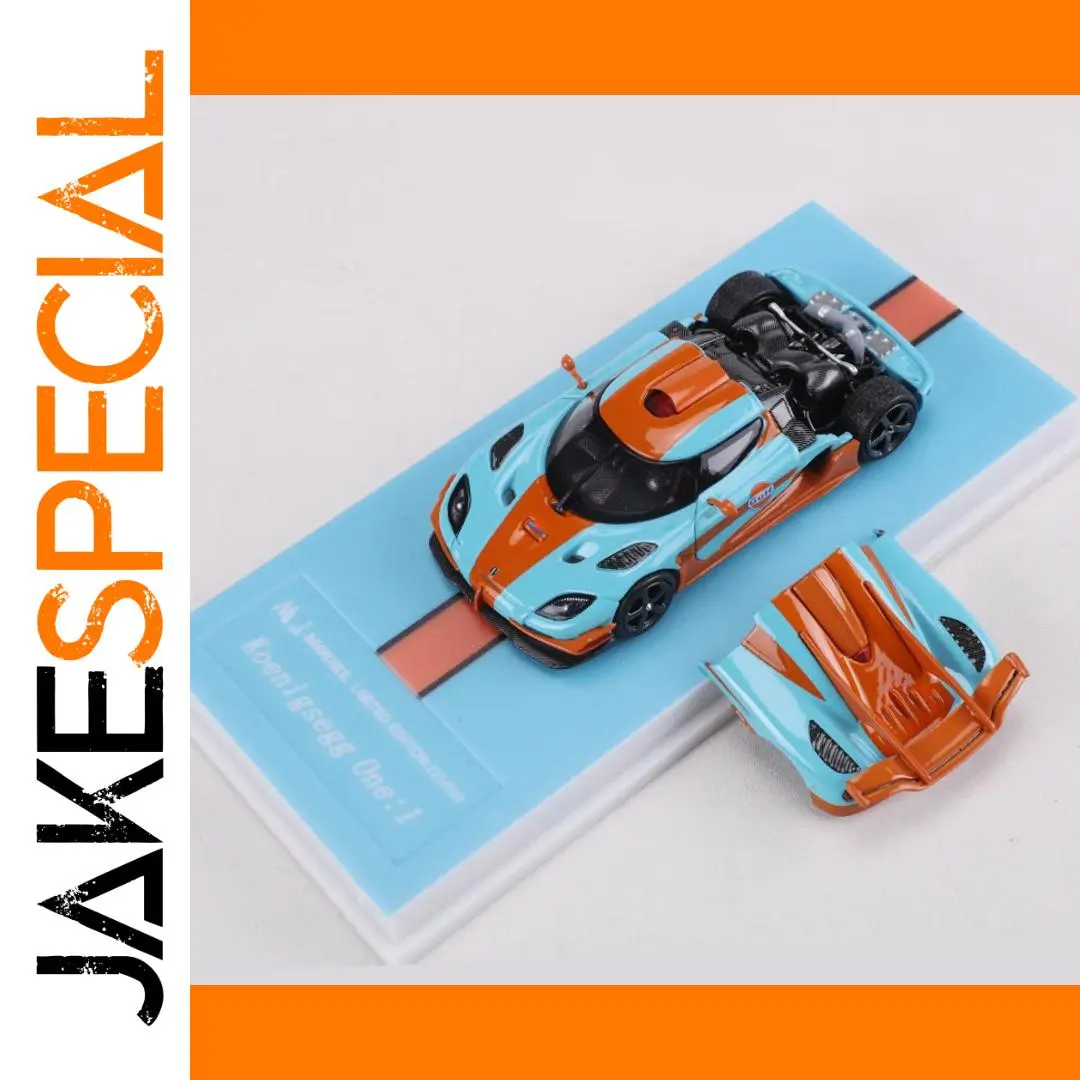 Limited Edition MJ 1:64 Gulf Diecast Car 1 Limited Edition MJ 1:64 Gulf Diecast Car