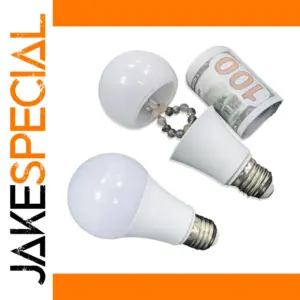 Hidden Home Safe Secret Light Bulb Container