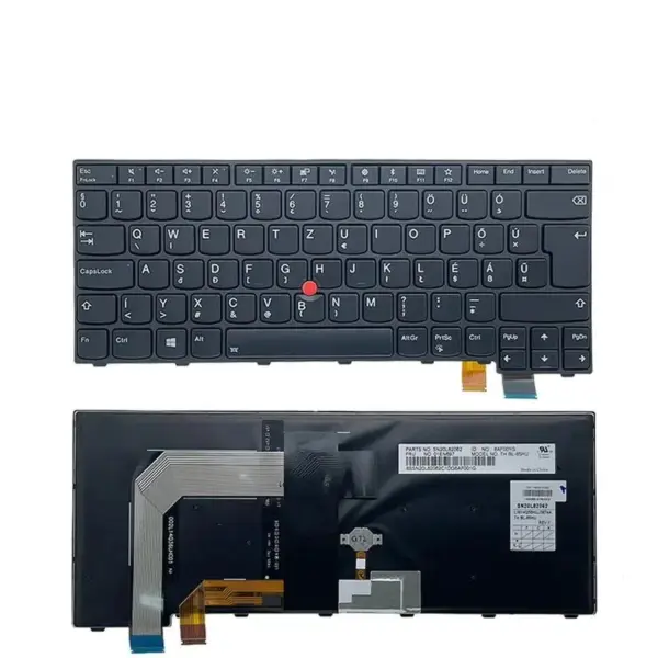 Backlit Keyboard for Lenovo ThinkPad T470s - Image 3