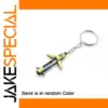 Metallic Assault Rifle Keychain 10-12 cm Long