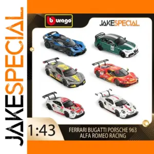 Bburago 1:43 Ferrari Bugatti Porsche Model