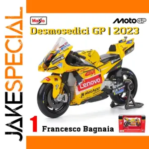 Maisto 1:18 Ducati Lenovo Team #1 Bagnaia Motorcycle Model