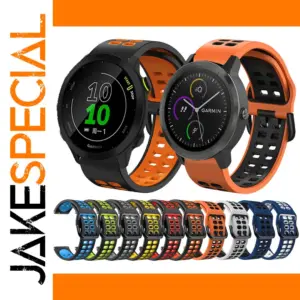 20mm Silicone Watch Band for Garmin Devices