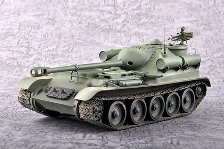 Soviet SU-102 Tank Destroyer Plastic Model Kit 13 Soviet SU-102 Tank Destroyer Plastic Model Kit - Image 13