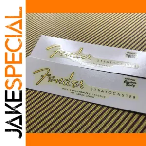 Fender Stratocaster Headstock Decal Set of 2