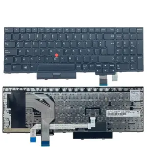 Lenovo ThinkPad T570 P51S P580 Keyboard LAS UK SWS PT 22 753210d4 no logo