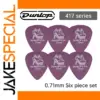 Dunlop Gator Grip 417 Picks .71mm 6-Pack