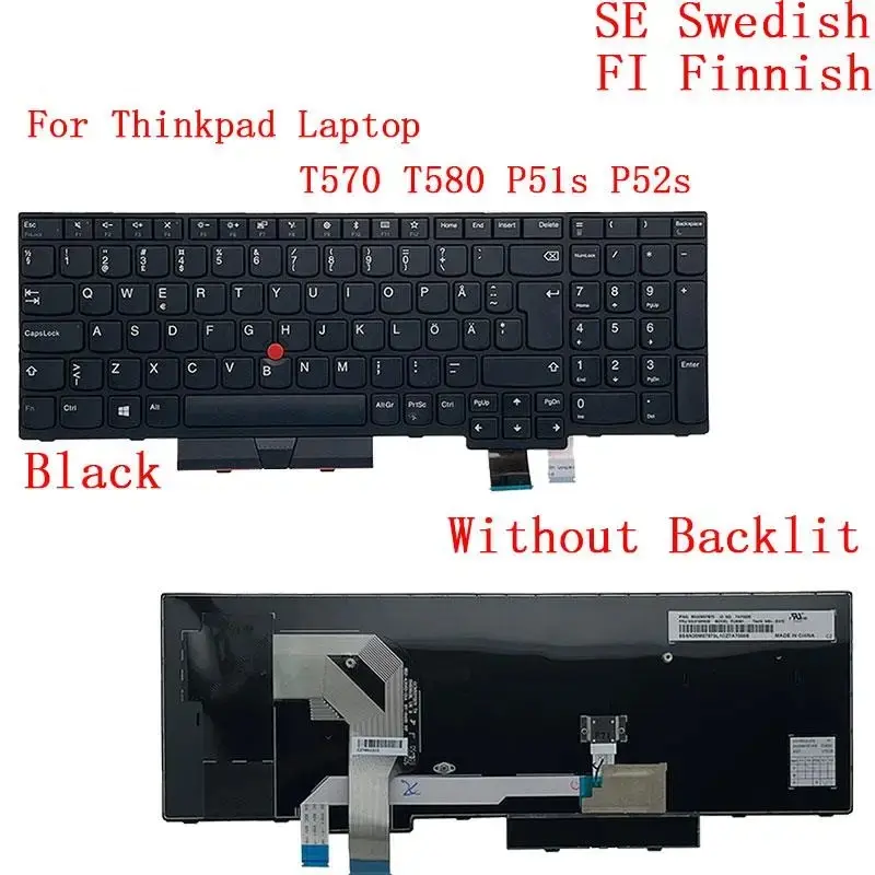 Lenovo ThinkPad T570 P51S P580 Keyboard LAS UK SWS PT 18 Lenovo ThinkPad T570 P51S P580 Keyboard LAS UK SWS PT - Image 18