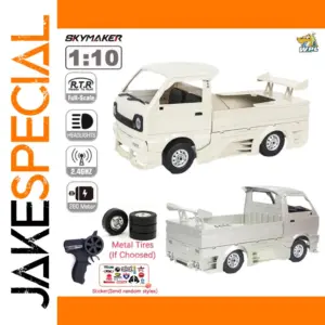 WPL D12 1/10 Remote Control Drift Truck