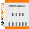 10-Pack 35V1000UF High-Frequency Capacitors for Drones