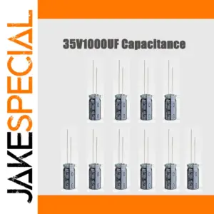 10-Pack 35V1000UF High-Frequency Capacitors for Drones