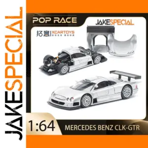 1:64 Mercedes Benz CLK-GTR D2 Diecast Model Car