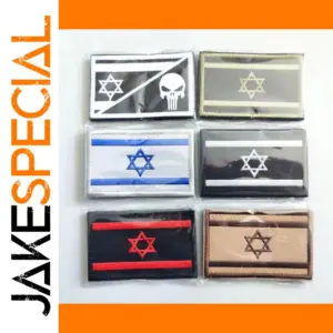 Israel Flag Embroidered Tactical Patch
