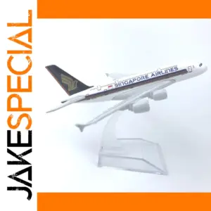 Singapore Airlines A380 Diecast Model Airplane