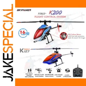 WLtoys K127 K200 RC Helicopter 2.4G 4CH RTF