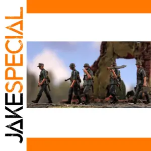 1:72 Scale German Soldier Action Figures Set