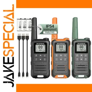 2pcs Baofeng F22 PMR446 FRS Walkie Talkies