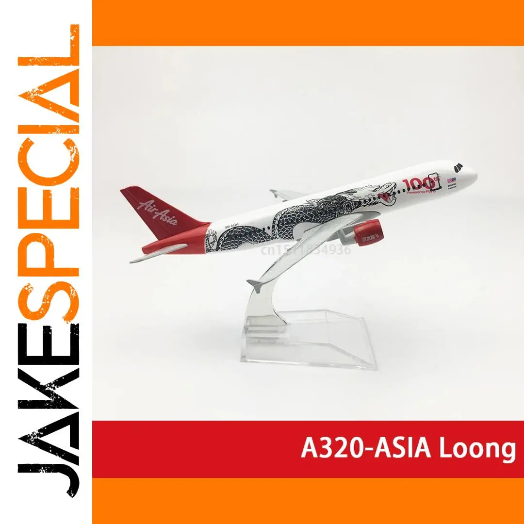 Airbus A320 ASIA Loong Diecast Model Aircraft 1 Airbus A320 ASIA Loong Diecast Model Aircraft