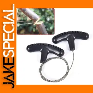 Portable Steel Wire Saw for Camping and Survival