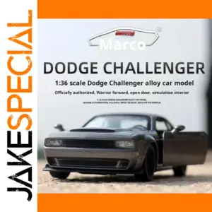 36 Dodge Challenger Hellcat Diecast Model Car