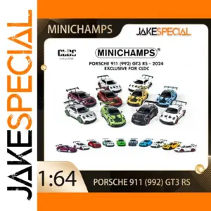 Minichamps 1:64 Porsche 911(992) GT3 RS Diecast Model