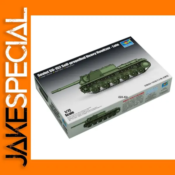 Soviet SU-152 1/72 Scale Military Model Kit