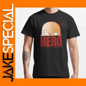 OK Superhero Manga One Punch Man Casual T-Shirt for Men