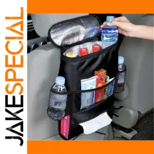 Car Organizer with Ice Pack Pockets