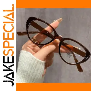 Retro Myopia Glasses with Anti-blue Light Filtering