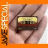 Retro Enamel Music Badge Pin for Backpacks